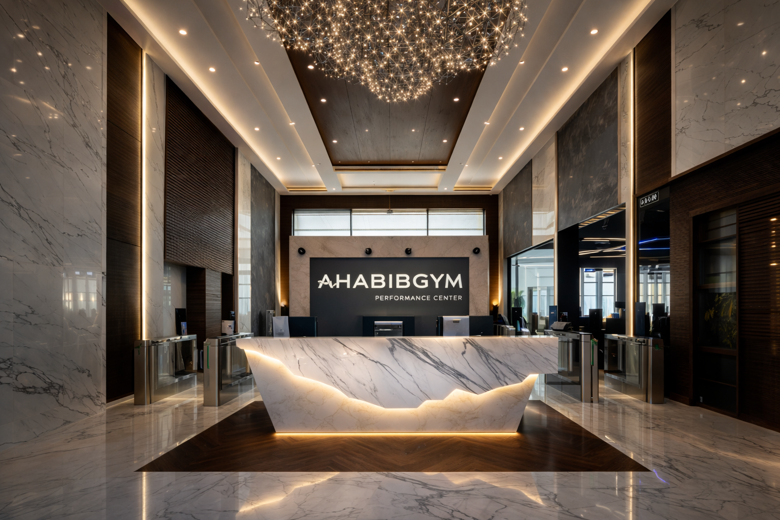 Khabib Gym West Yas Abu Dhabi locker room
